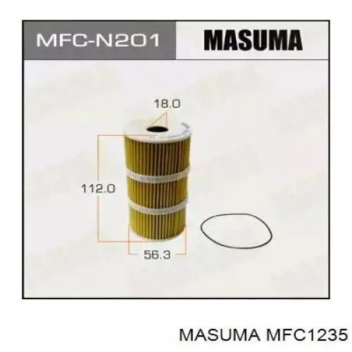 Купити MFC1235 Masuma Фільтр очищення масла відцентровий