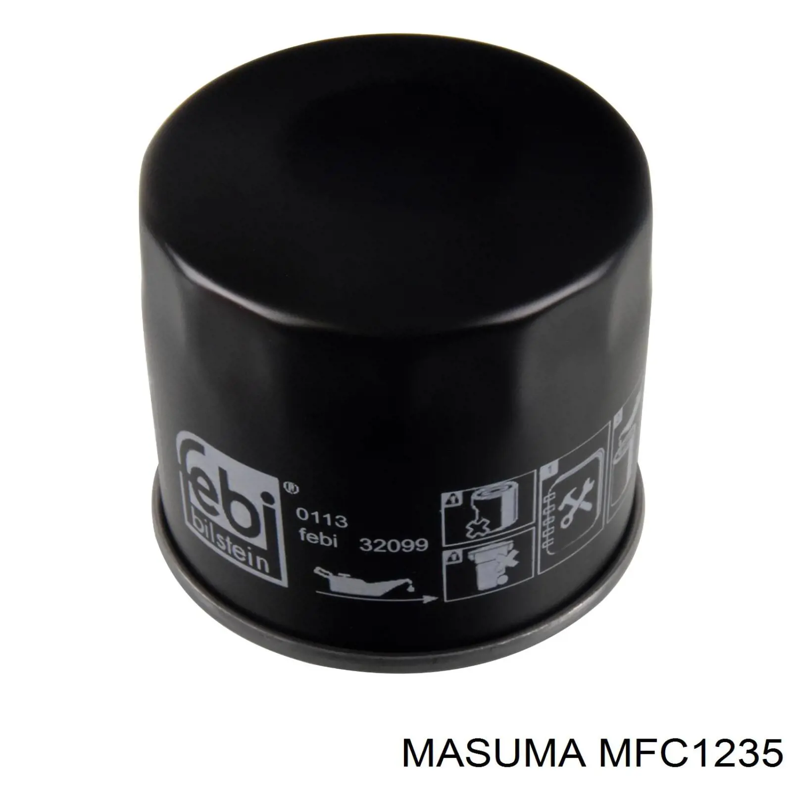 Масляний фільтр двигуна Masuma MFC1235 ціна, від 3.50 USD