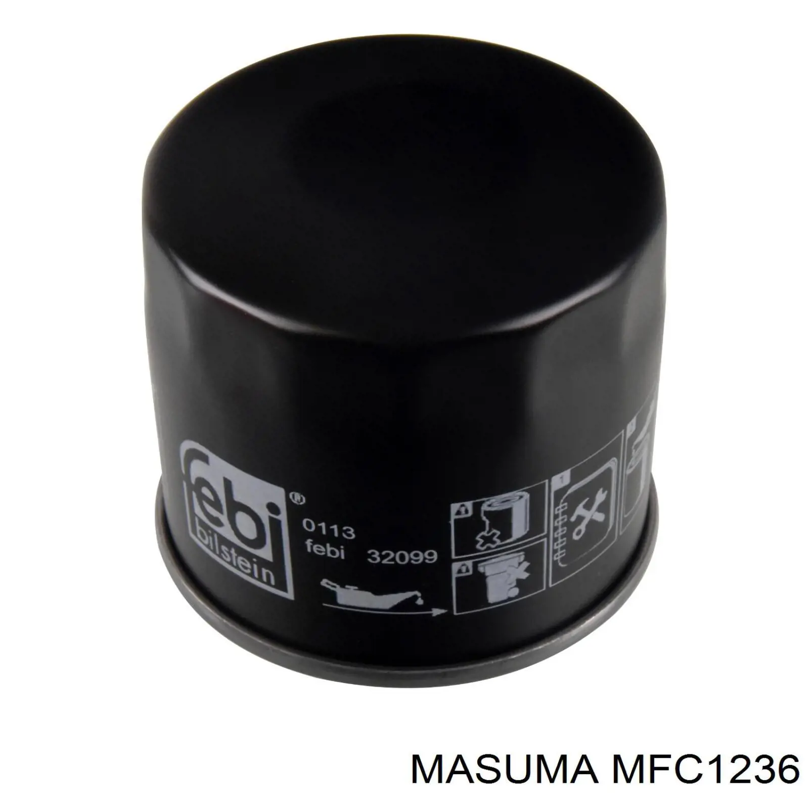 Масляний фільтр двигуна Masuma MFC1236 ціна, від 4.97 USD