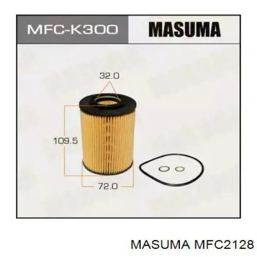 Масляний фільтр двигуна Masuma MFC2128 ціна, від 5.96 USD