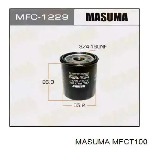 Масляний фільтр MFCT100 Masuma