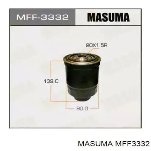 Купити MFF3332 Masuma Фільтр-відстійник палива грубої очистки