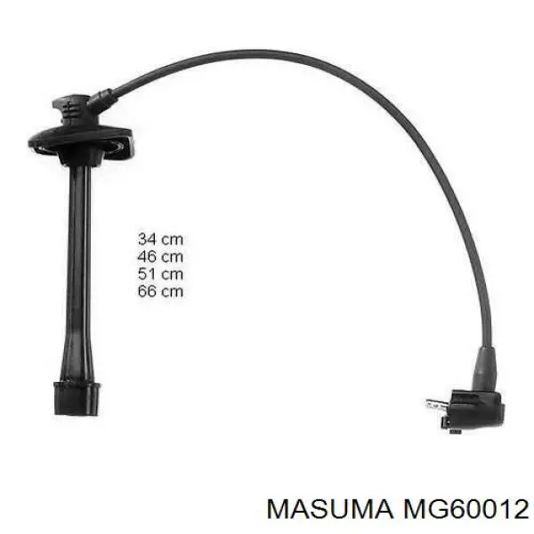 Купити MG60012 Masuma Провід високовольтні, комплект