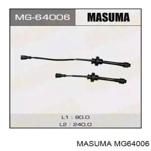 Купити MG64006 Masuma Провід високовольтні, комплект