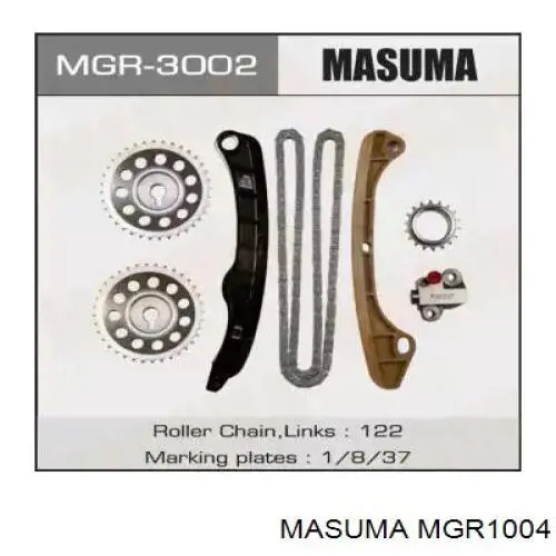 Купити MGR1004 Masuma Комплект ланцюга ГРМ