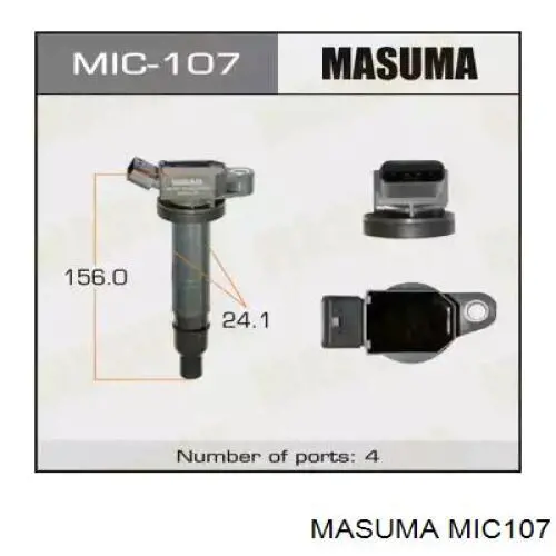 Купити MIC107 Masuma Котушка запалювання