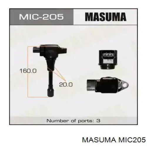Купити MIC205 Masuma Котушка запалювання