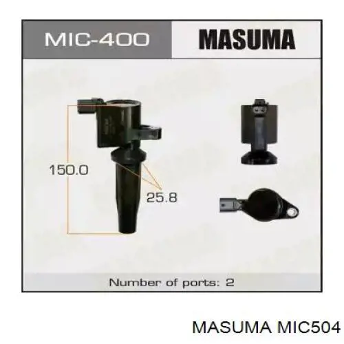 Котушка запалювання MIC504 Masuma