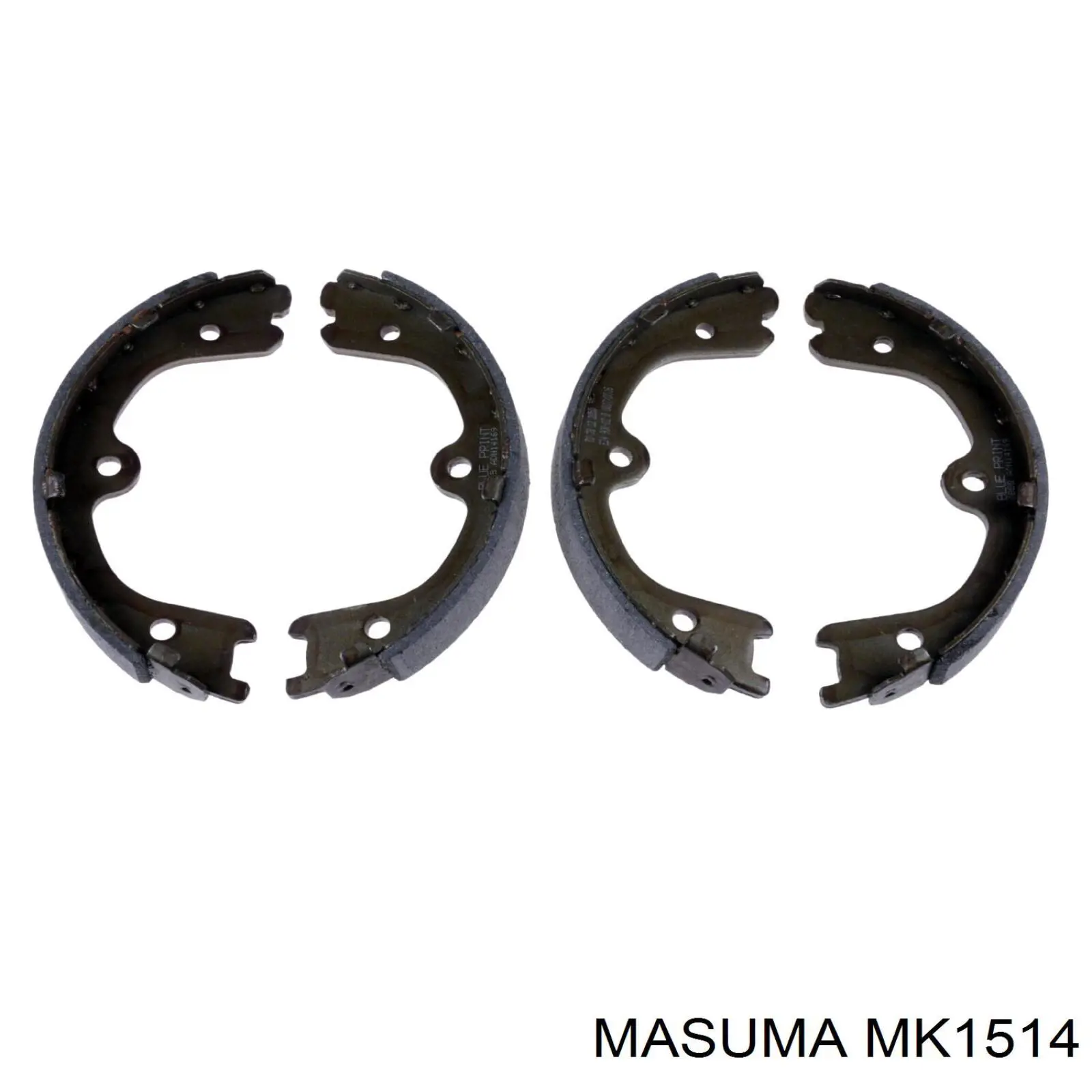 MK1514 Masuma Гальмівні колодки ручника