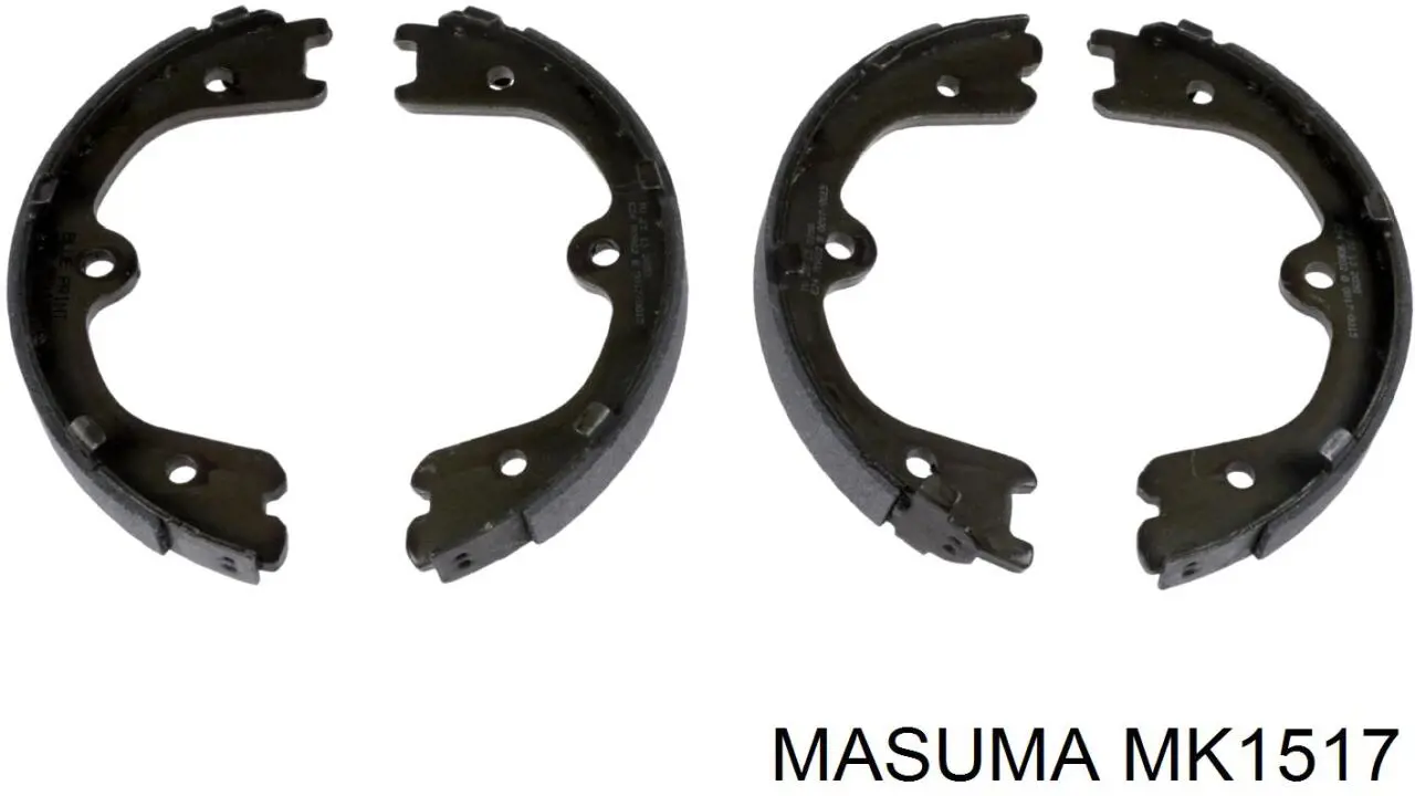 Колодки ручника/стоянкового гальма Nissan Murano (Z50) (Нісан Мурано)