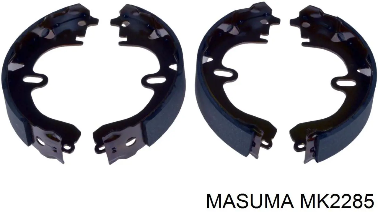 Колодки гальмові задні, барабанні Masuma MK2285 ціна, від 15.11 USD