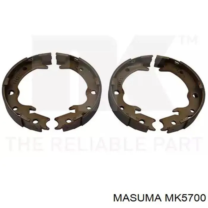 Купити MK5700 Masuma Гальмівні колодки гальма стоянки