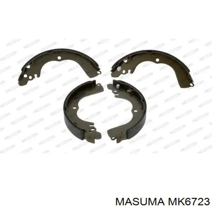 Купити MK6723 Masuma Колодки гальмові задні, барабанні