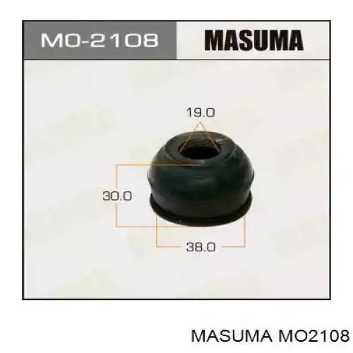Кульова опора, нижня, права MO2108 Masuma