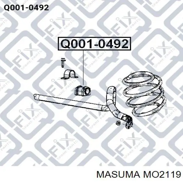 Кульова опора, нижня, права Masuma MO2119 ціна, від 23.59 USD