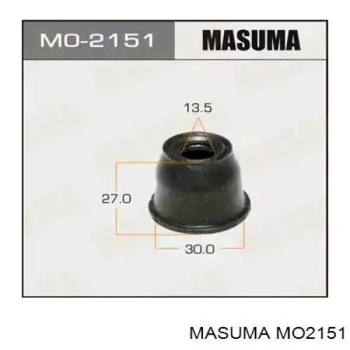 MO2151 Masuma Пильник рульового наконечника