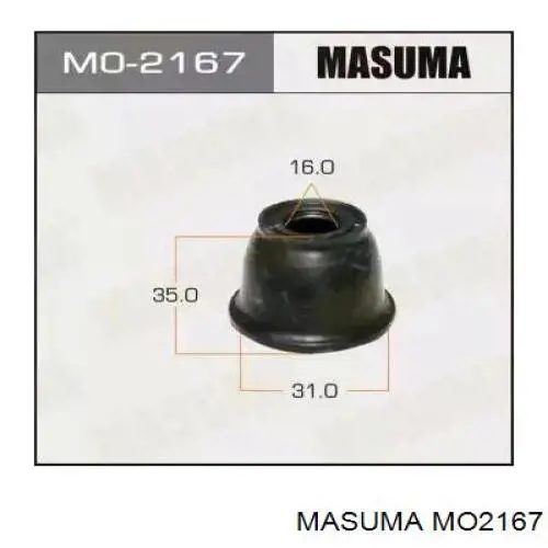 MO2167 Masuma Зовнішній наконечник рульової тяги