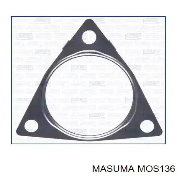 Прокладка глушника MOS136 Masuma