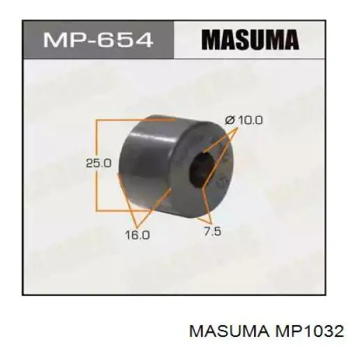 MP1032 Masuma втулка стабілізатора заднього