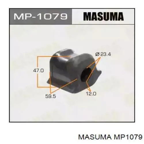 MP1079 Masuma Втулка стабілізатора переднього, права