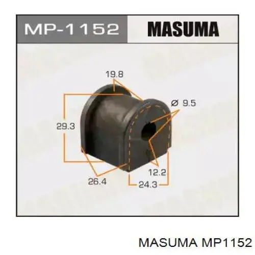 Купити MP1152 Masuma Опора стабілізатора