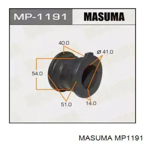 Подушка стабілізатора Masuma MP1191 ціна, від 4.47 USD