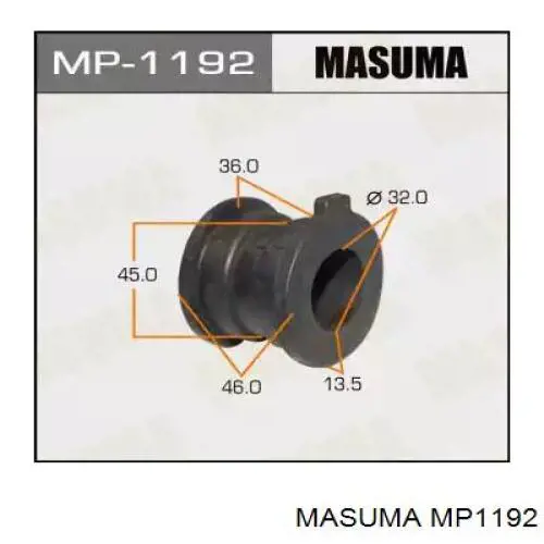 MP1192 Masuma Прокладка стабільзатора заднього