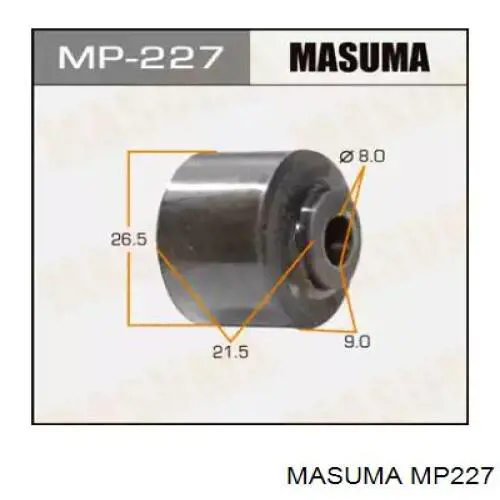 MP227 Masuma Втулка стійки заднього стабілізатора
