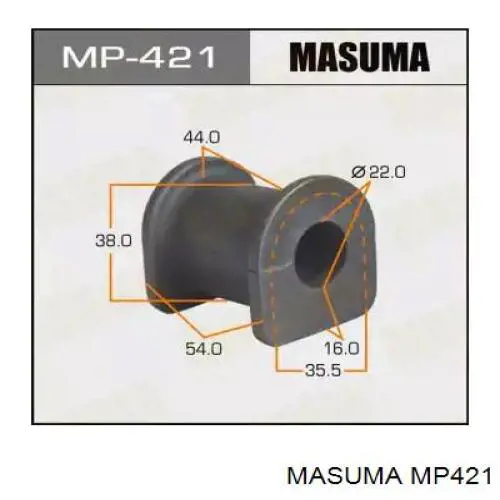 Подушка стабілізатора Masuma MP421 ціна, від 2.27 USD