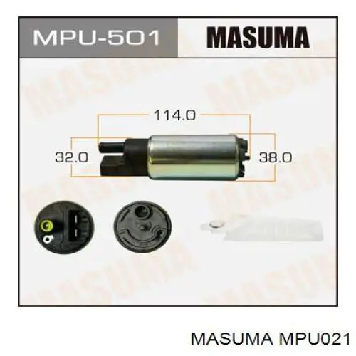 Купити MPU021 Masuma Фільтр-сітка бензонасосу