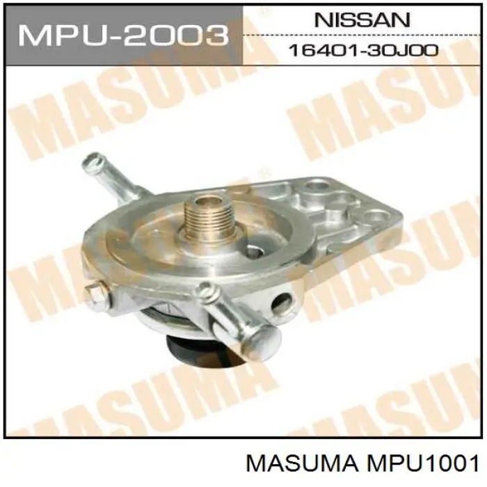 Купити MPU1001 Masuma Кришка корпусу паливного фільтра