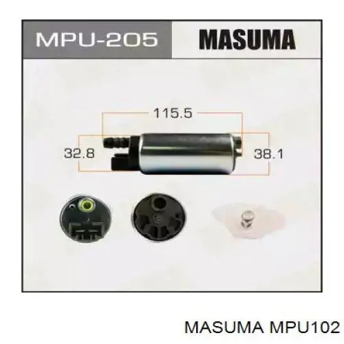 Купити MPU102 Masuma Насос паливний електричний