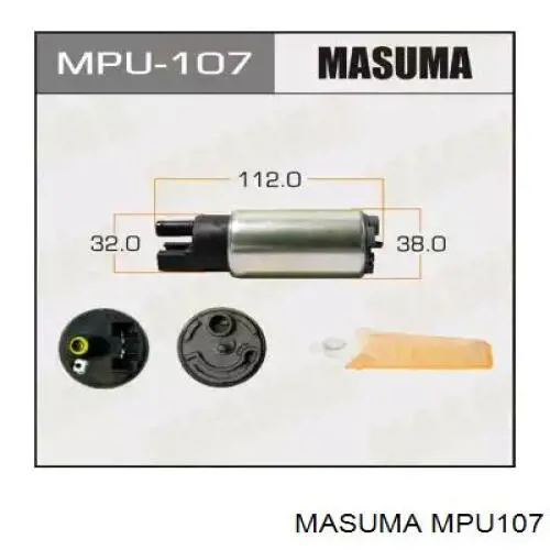 Купити MPU107 Masuma Елемент-турбінка паливного насосу