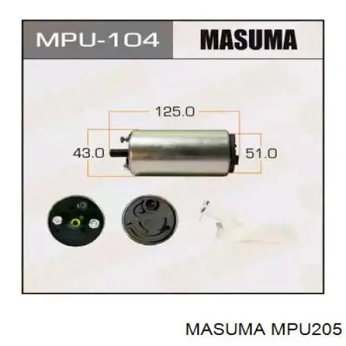 Купити MPU205 Masuma 