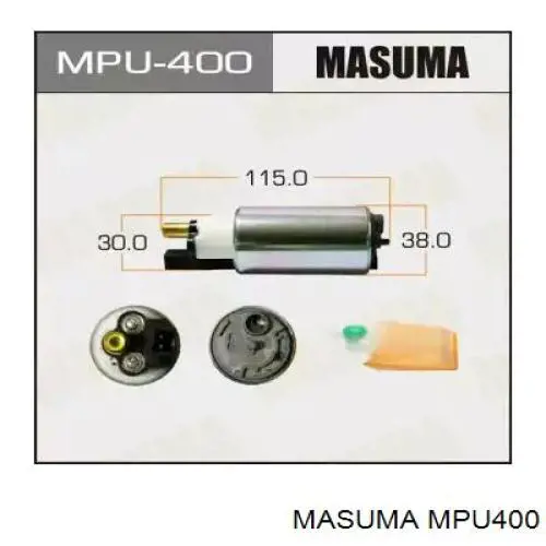 Елемент-турбінка паливного насосу MPU400 Masuma