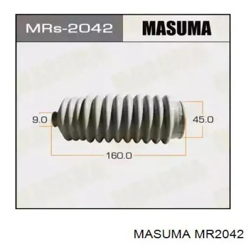 MRS2042 Masuma пильник рульового механізму/рейки