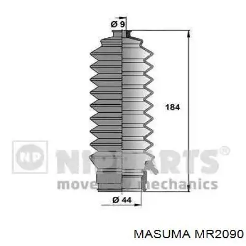 Пильник рульової тяги Masuma MR2090 ціна, від 6.14 USD