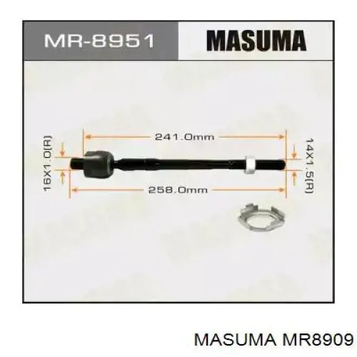 MR8909 Masuma сайлентблок кріплення рульової рейки