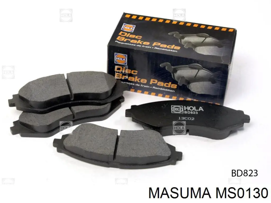 Гальмівні колодки Masuma MS0130 ціна, від 19.17 USD