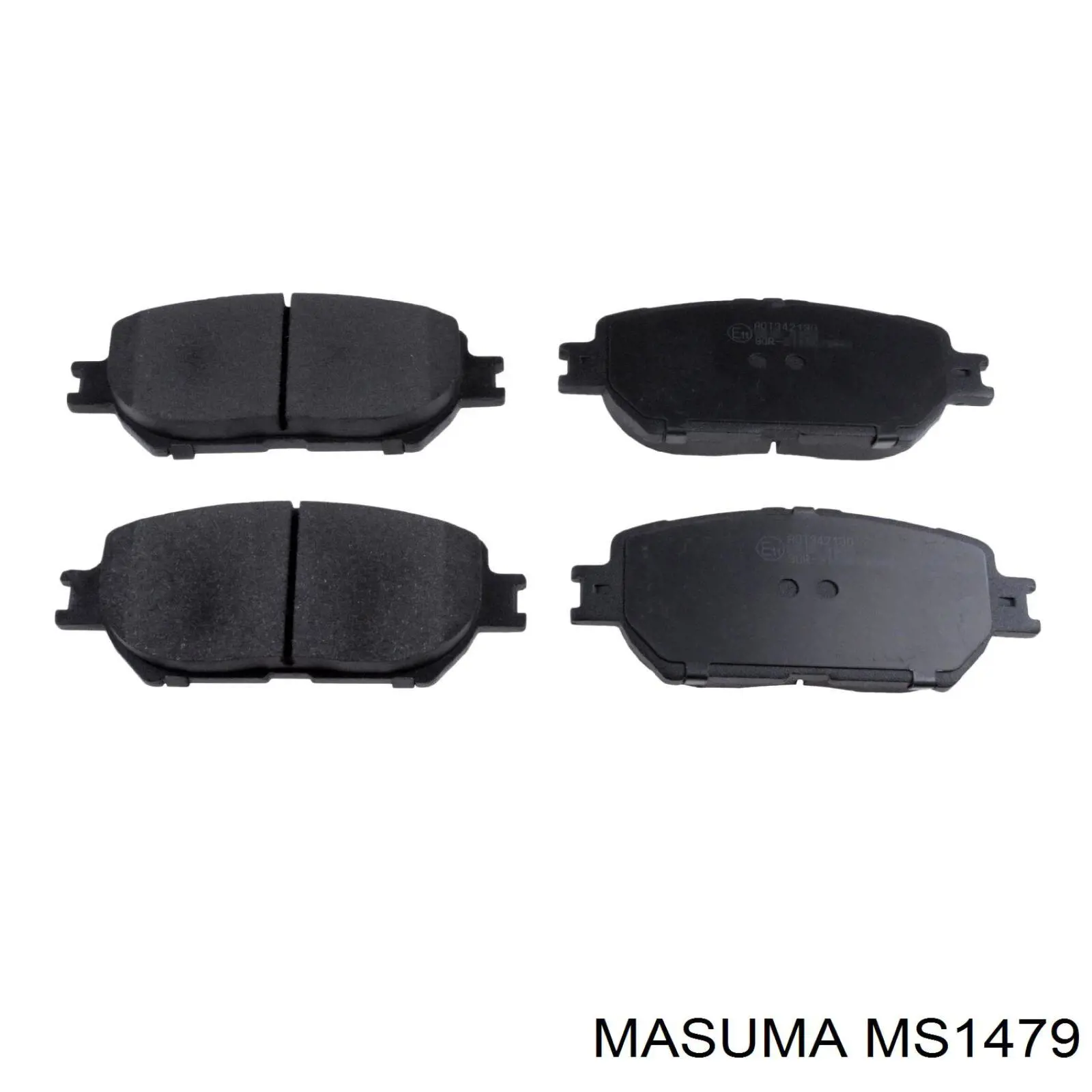 MS1479 Masuma Передні гальмівні колодки