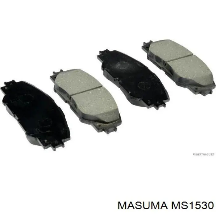 Гальмівні колодки Masuma MS1530 ціна, від 21.14 USD