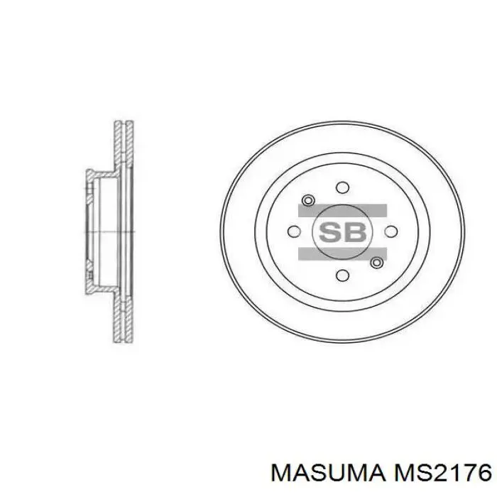 Купити D1154 Kashiyama Колодки гальмівні передні, дискові