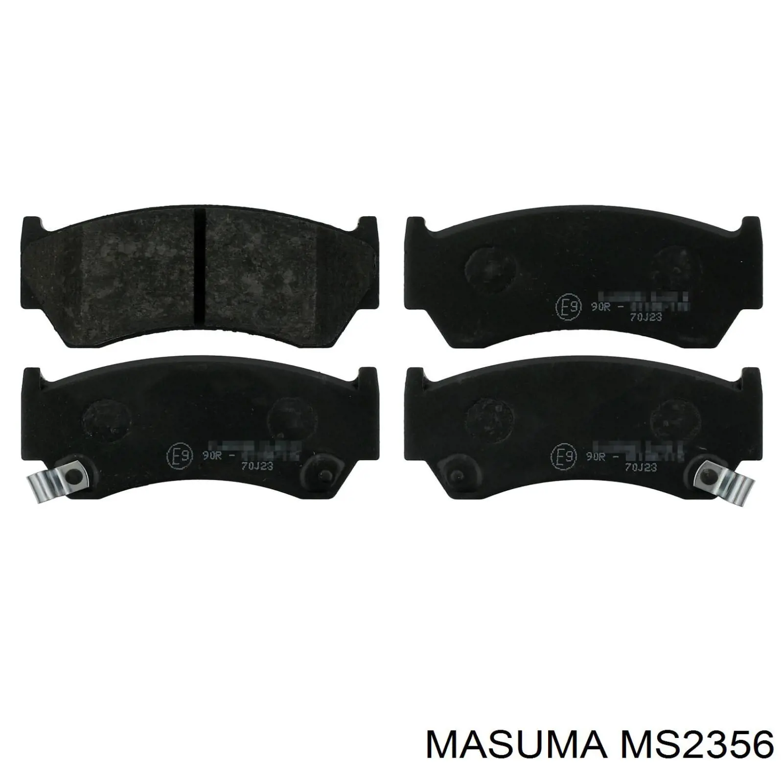 MS2356 Masuma Передні гальмівні колодки