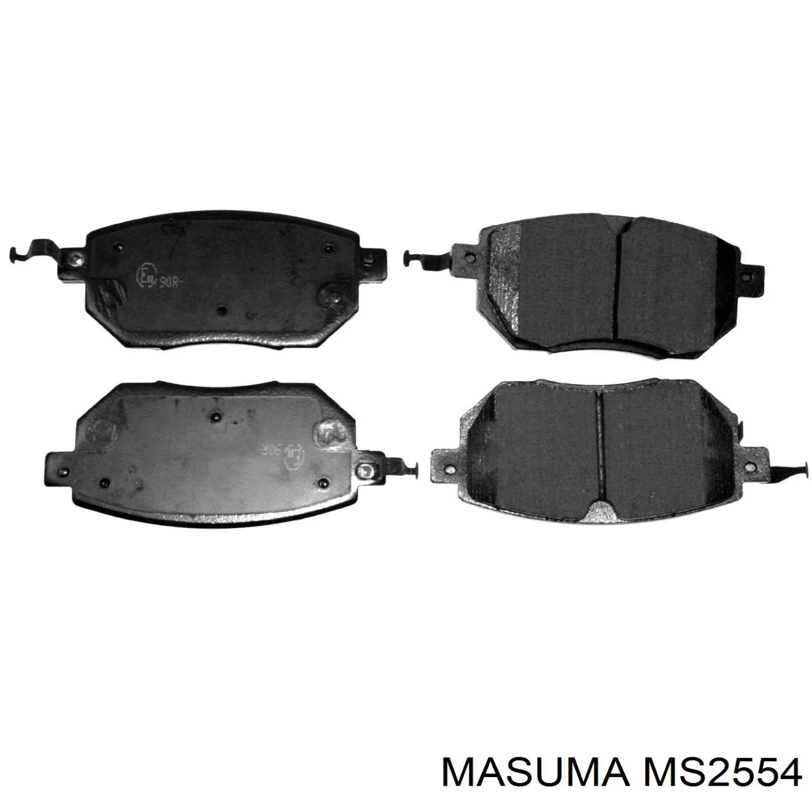 MS2554 Masuma Передні гальмівні колодки