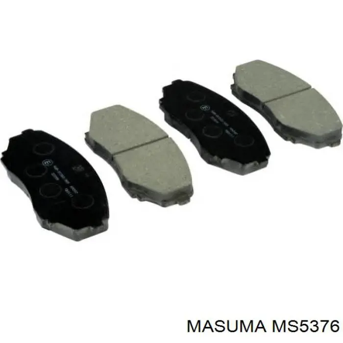Купити MS5376 Masuma Колодки гальмівні передні, дискові