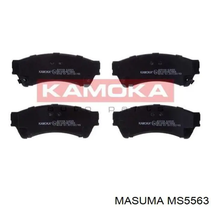 MS5563 Masuma Передні гальмівні колодки