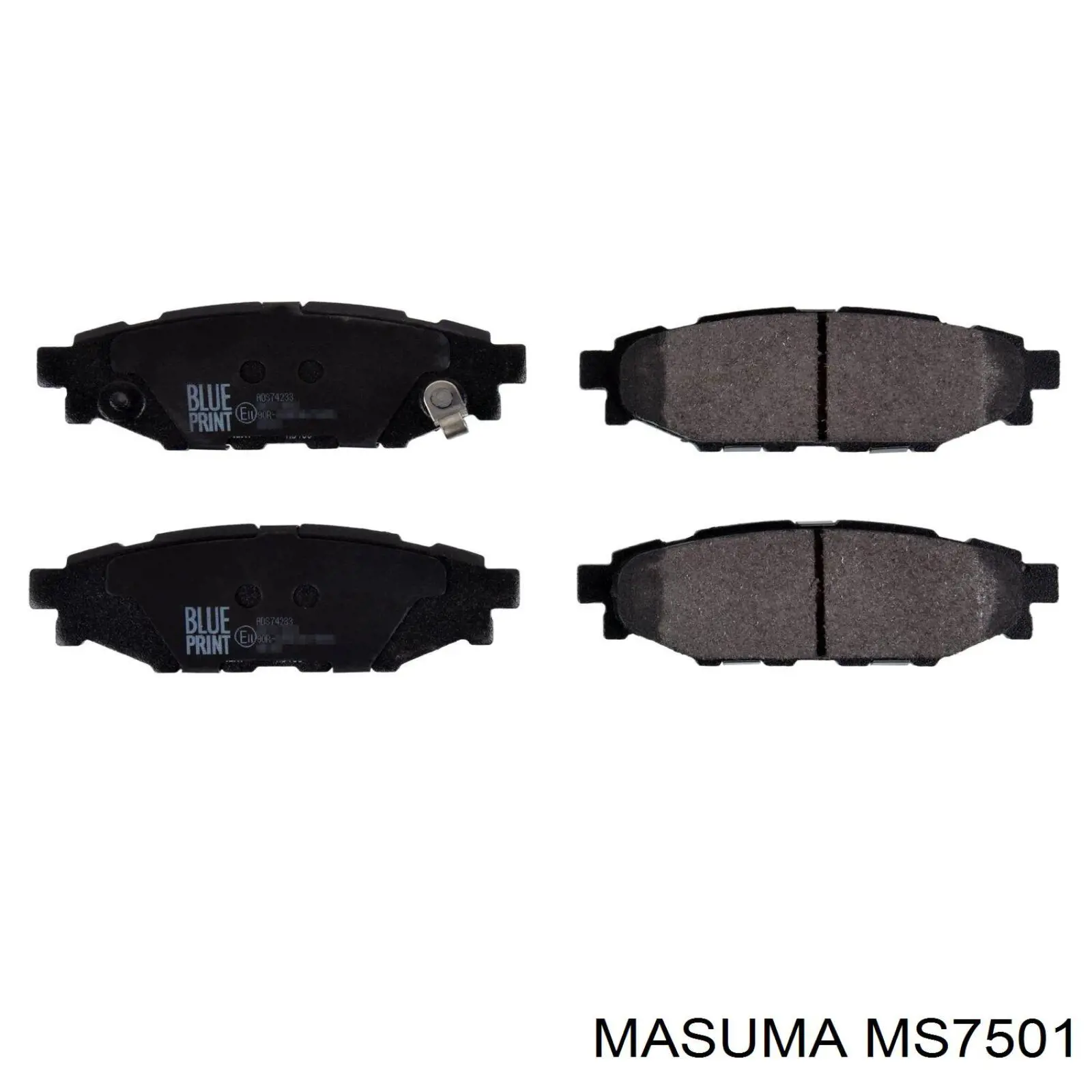 Купити MS7501 Masuma Задні колодки