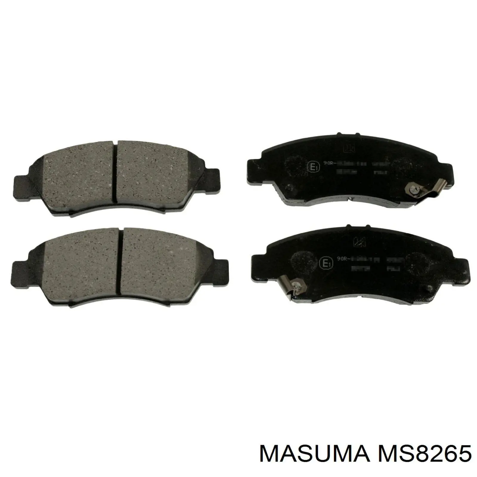Передні тормозні колодки MS8265 Masuma