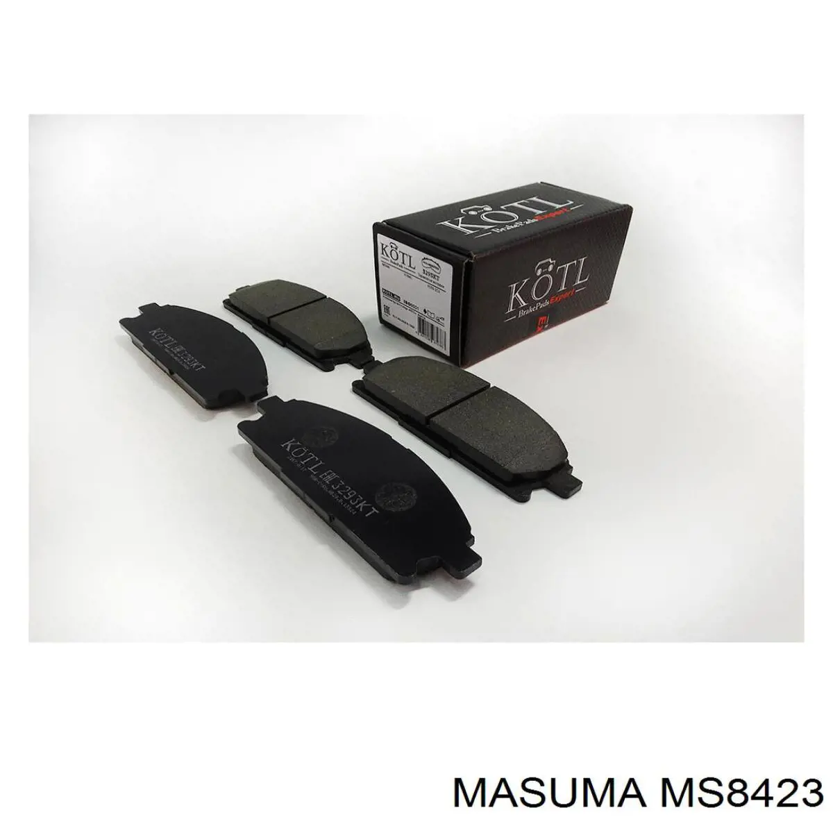 Купити MS8423 Masuma Колодки гальмівні передні, дискові