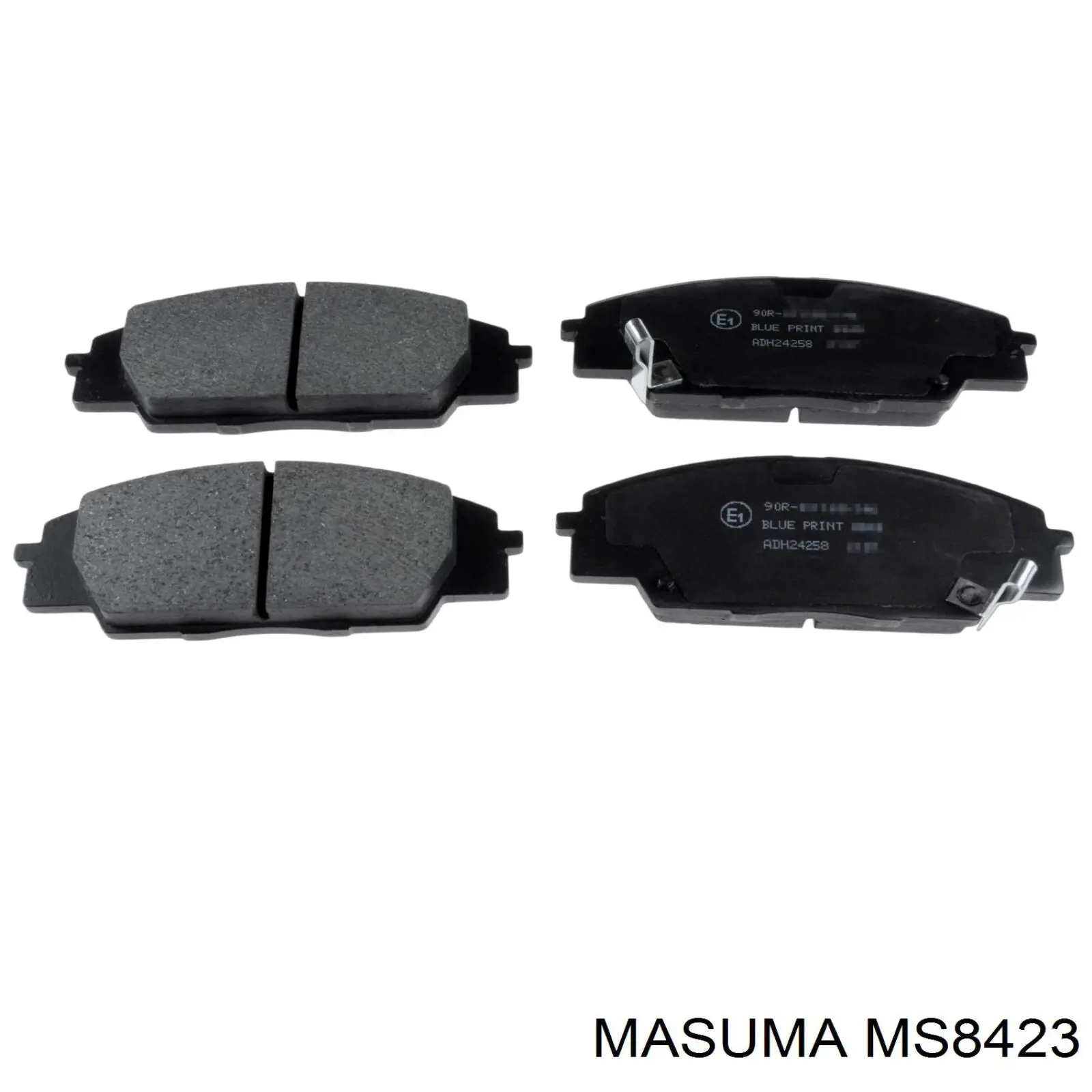 MS8423 Masuma Передні гальмівні колодки